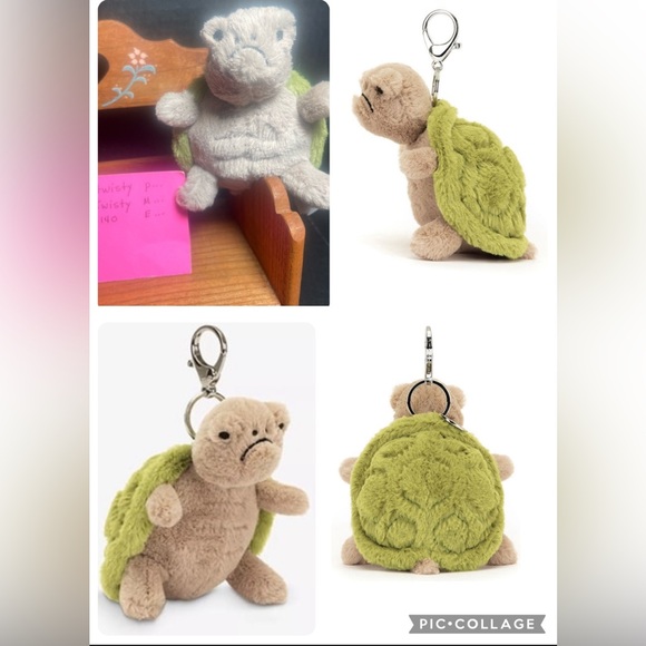 BNWT JELLYCAT I AM TIMMY TURTLE BAG CHARM SO ADORABLE - Picture 2 of 16